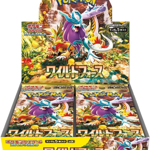 Pokémon Card Game Scarlet & Violet Expansion Pack - Wild Force Box
