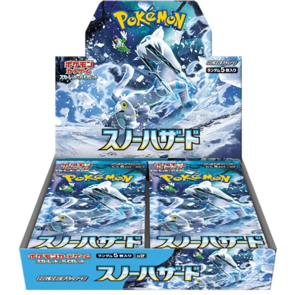 Pokémon Card Game Scarlet & Violet Expansion Pack - Snow Hazard Box