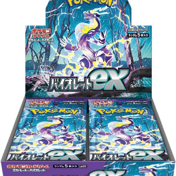 Pokémon Card Game Scarlet & Violet Expansion Pack - Violet ex Box
