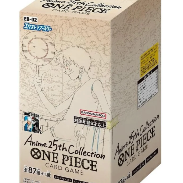 One Piece Card Game Anime 25th Collection Extra Booster EB-02