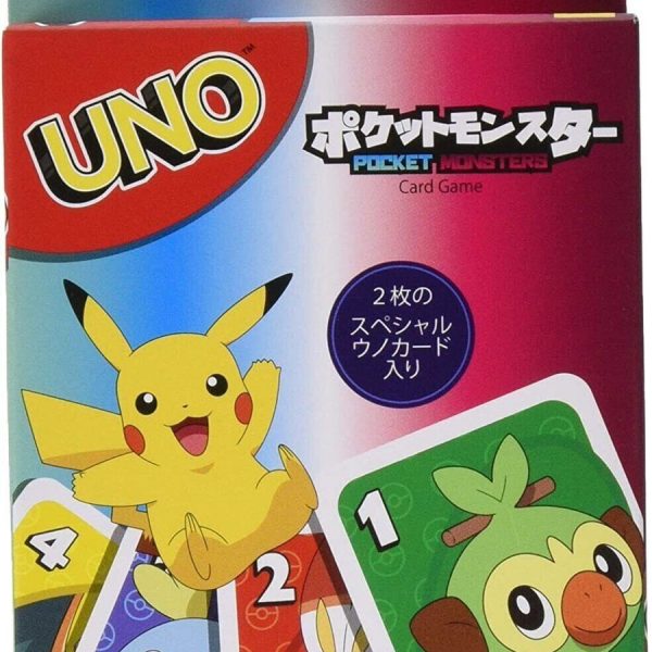 UNO GNH17 Pokemon Special Rule Card with Snorlax & Geckoga