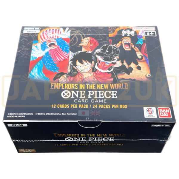 ONE PIECE EMPERORS IN THE NEW WORLD OP-09 ENGLISH BOOSTER BOX