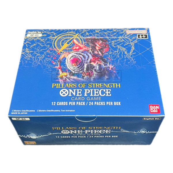 ONE PIECE PILLARS OF STRENGTH OP-03 ENGLISH BOOSTER BOX