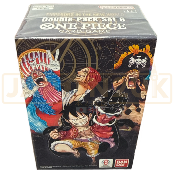 ONE PIECE EMPERORS IN THE NEW WORLD DP-06 ENGLISH DOUBLE PACK SET