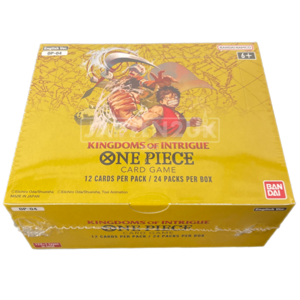 ONE PIECE KINGDOMS OF INTRIGUE OP-04 ENGLISH BOOSTER BOX
