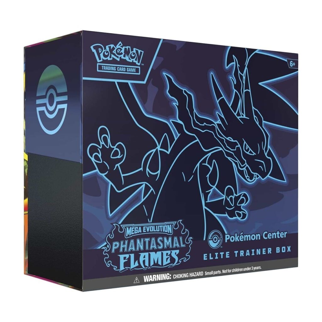Phantasmal Flames Pokémon cards Elite Trainer Box