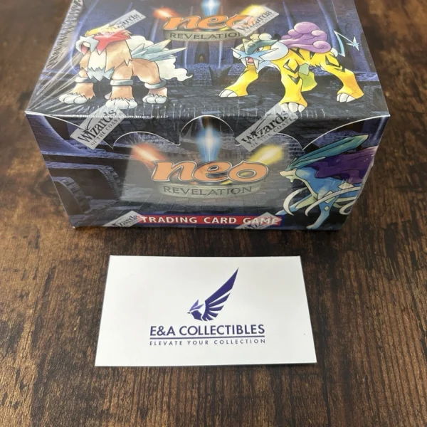 2001 Pokémon Unlimited Neo Revelation Booster Box – Vintage WOTC Set